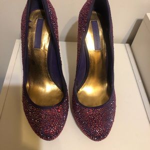 BCBG Max Azria Glitter Heels